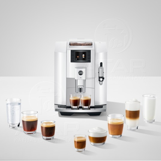 Kafijas automāts JURA E8 EB (Piano White) Kafijas automāts JURA E8 EB (Piano White)