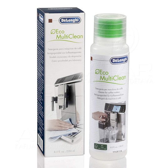 Piena sistēmas tīrīšanas līdzeklis DELONGHI Eco Multiclean, 250 ml